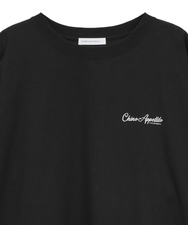 AMERICAN HOLIC「ワントーンロゴプリントTシャツ」|Tシャツ・カットソー|