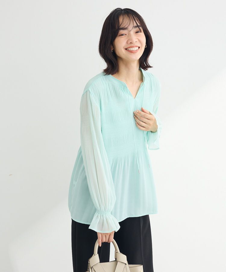 Green Parks「マジョリカブラウス」|シャツ・ブラウス|