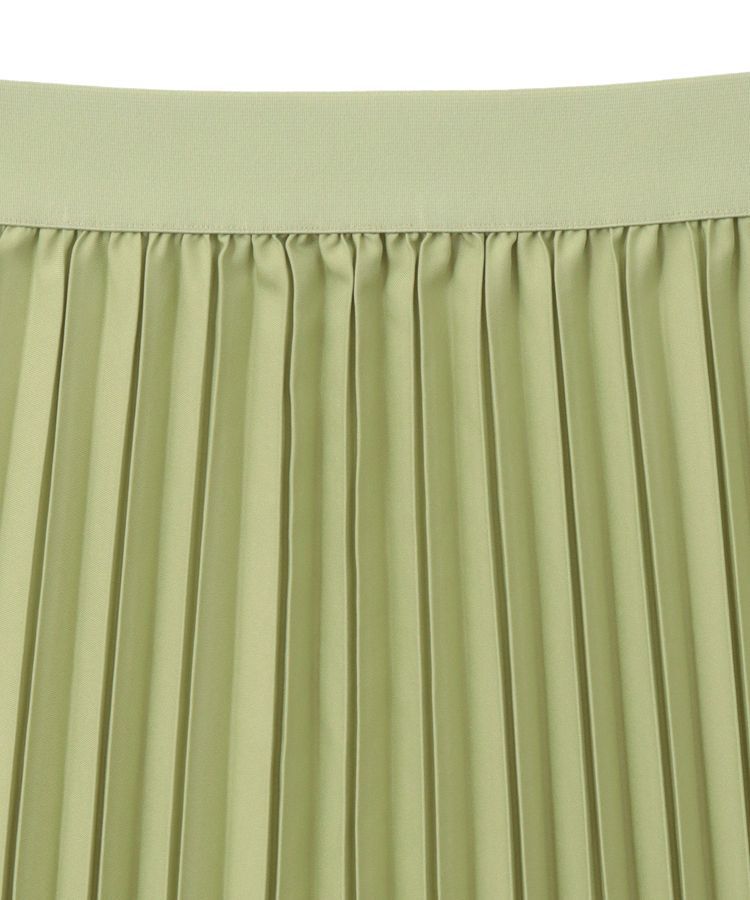 Green Parks「微光沢 プリーツスカート」|スカート|