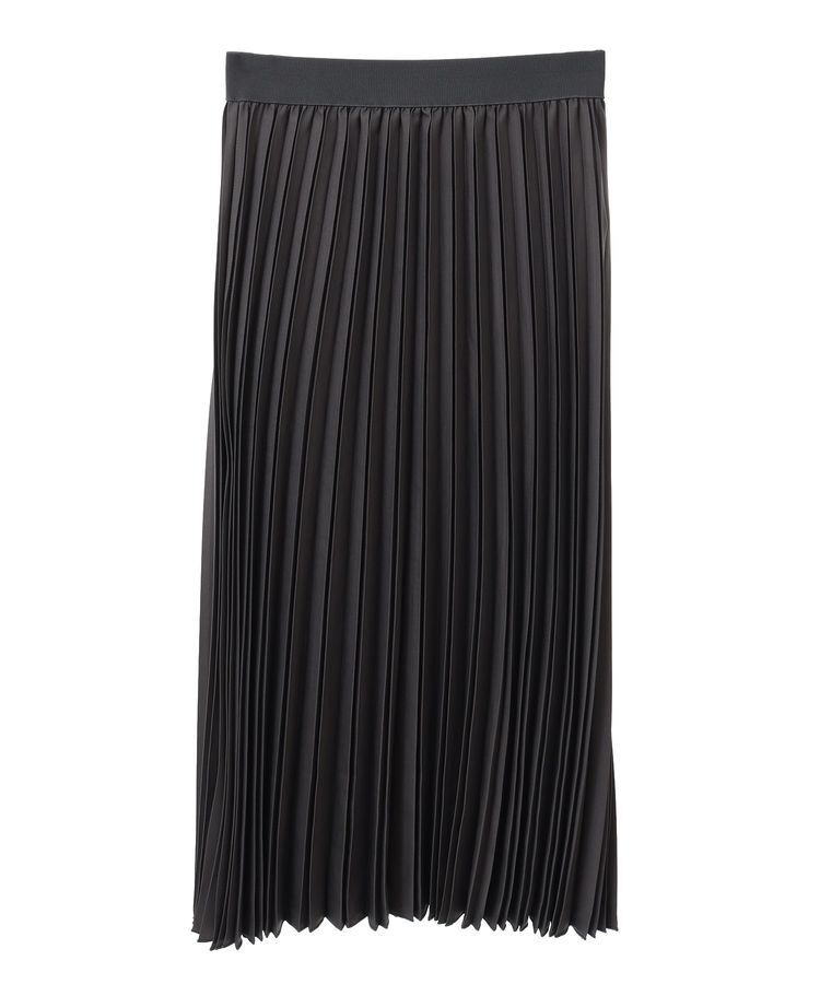 Green Parks「微光沢 プリーツスカート」|スカート|