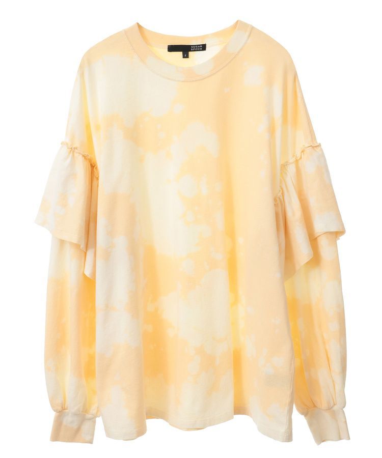 Green Parks「・SUGAR SPOON ブリーチラッフルプルオーバー」|Tシャツ・カットソー|