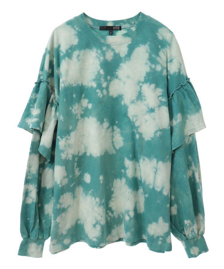 Green Parks「・SUGAR SPOON ブリーチラッフルプルオーバー」|Tシャツ・カットソー|