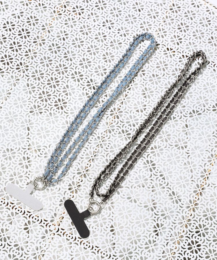 armonia「everywalk.デニムチェーンスマホショルダー」|その他|