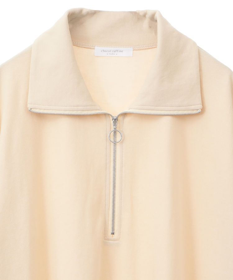 Green Parks「ハーフZIPチュニック」|Tシャツ・カットソー|