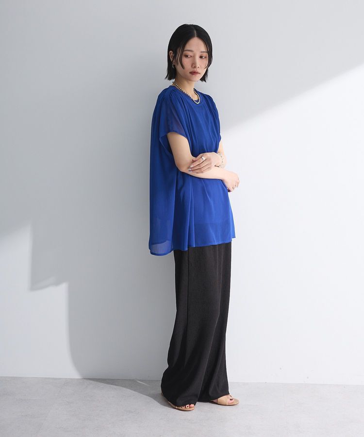 Green Parks「楊柳ドッキングフレンチプルオーバー」|Tシャツ・カットソー|