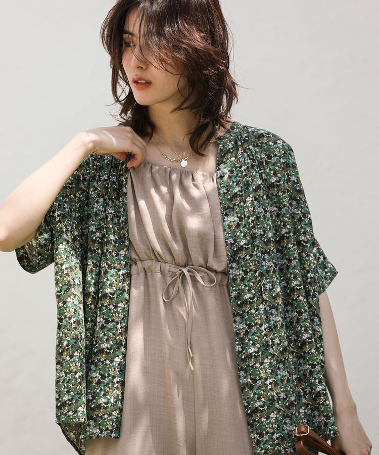 Green Parks「アソート柄さらっとレーヨンブラウス」|シャツ・ブラウス|