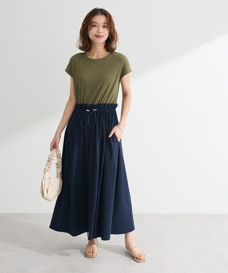 Green Parks「・SUGAR SPOONフレンチリブドッキングワンピ」|ワンピース|