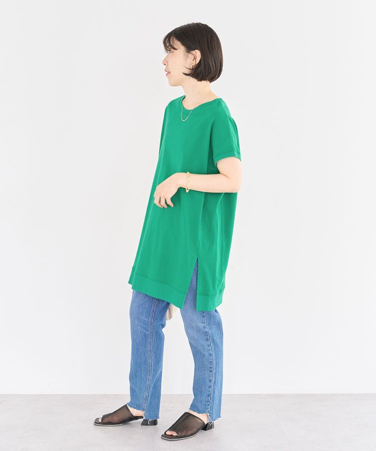 Green Parks「今年っぽフレンチスリーブカットチュニック」|チュニック|