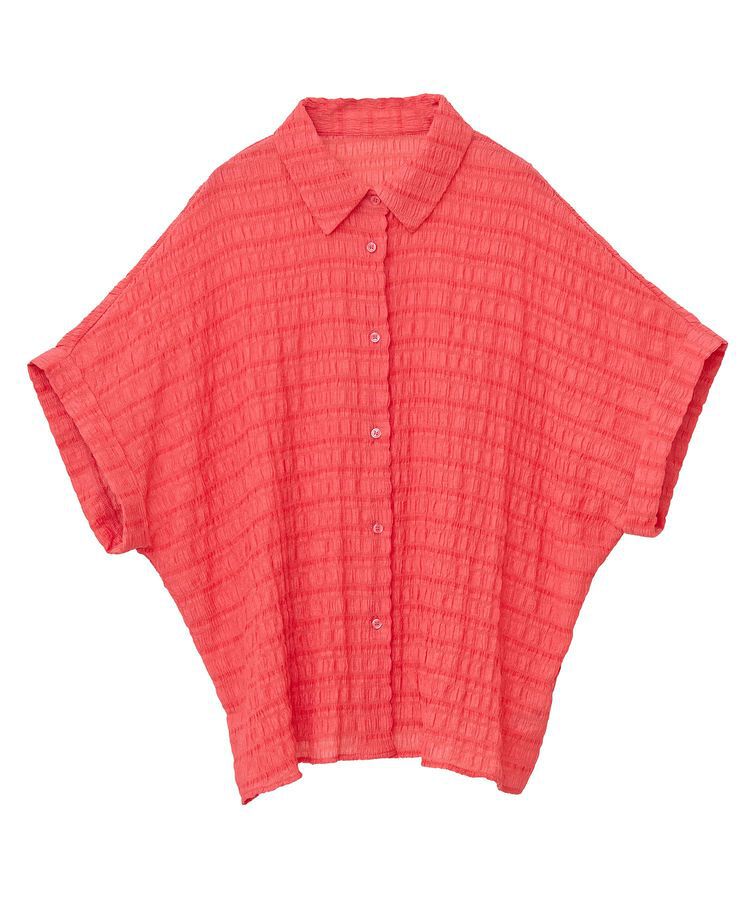 Green Parks「シアーシャーリングフレンチスリーブシャツ」|シャツ・ブラウス|