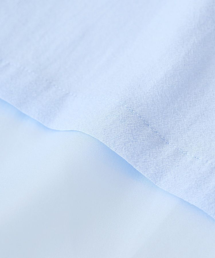 Green Parks「裾レイヤードショートスリーブシャツⅡ」|シャツ・ブラウス|