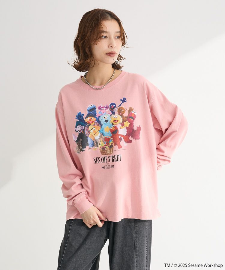 Green Parks「セサミストリートミーツフルーツオブザルーム ロンTEE」|Tシャツ・カットソー|