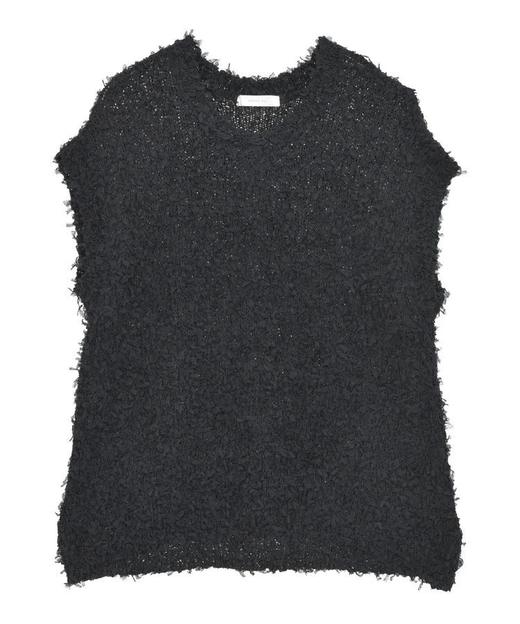 Green Parks「・swing by チュールヤーンワイドプルオーバー」|ベスト・ジレ|