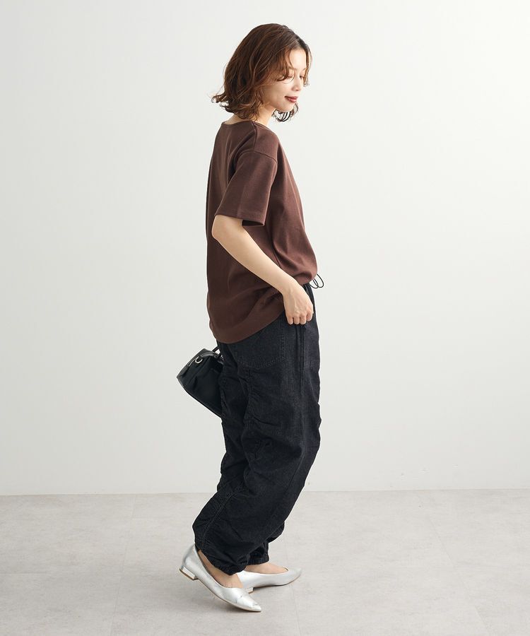 Green Parks「・Petit Fleur リブオーバーサイズTEE」|Tシャツ・カットソー|