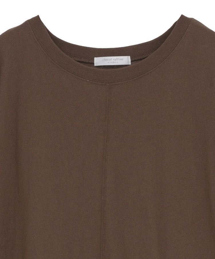 Green Parks「袖サテンドッキングチュニック」|チュニック|