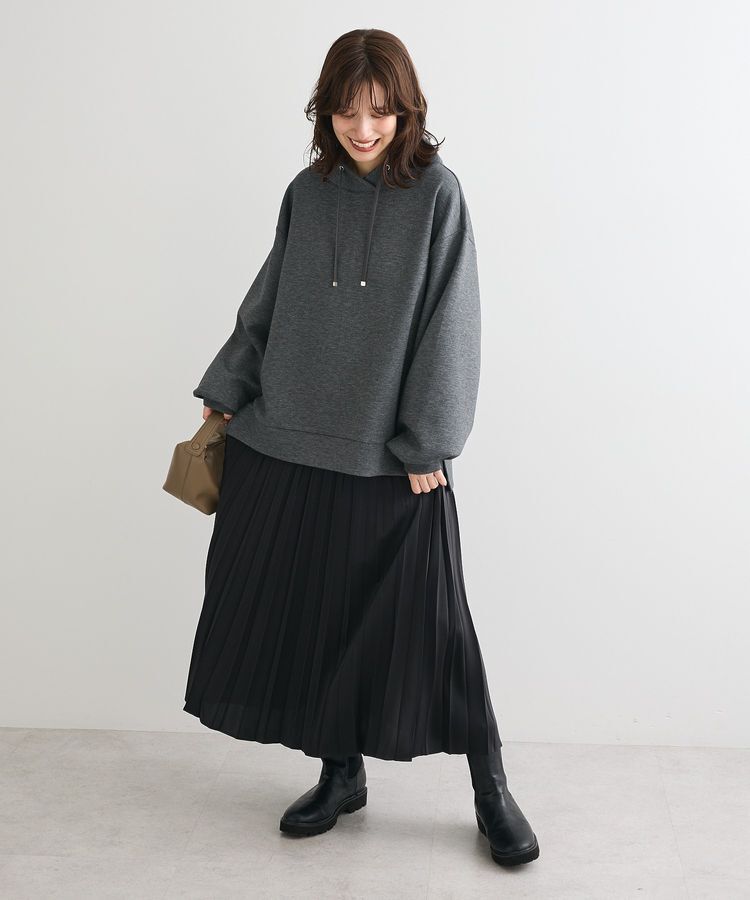 Green Parks「サテン変形プリーツスカート」|スカート|