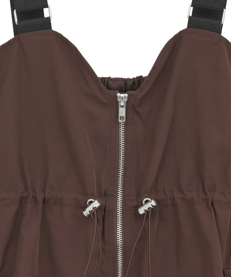 Green Parks「・SUGAR SPOON ミリタリーキャミチュニック」|ベスト・ジレ|