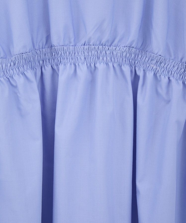 Green Parks「イージーケア袖シャーリングシャツ」|シャツ・ブラウス|