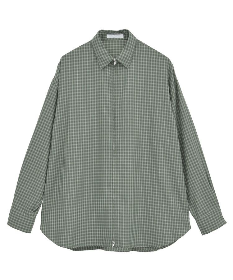 Green Parks「イージーケアアソートZIPシャツ」|シャツ・ブラウス|