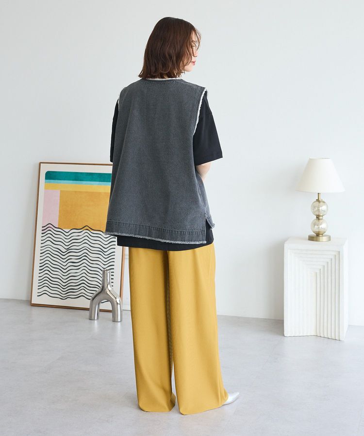 Green Parks「楽ちんプリーツワイドパンツ」|その他|