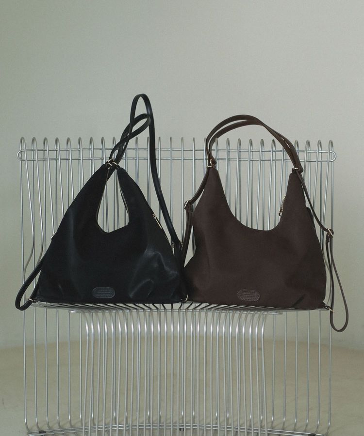 armonia「andmikka.マルチウェイスウェード調バック」|ショルダー・メッセンジャー|