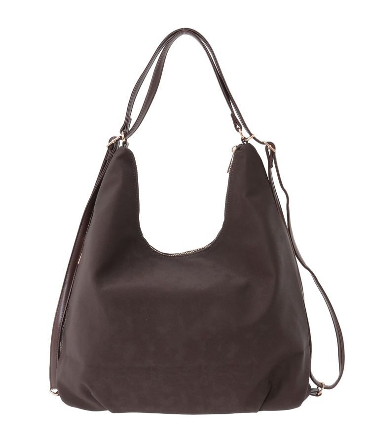 armonia「andmikka.マルチウェイスウェード調バック」|ショルダー・メッセンジャー|