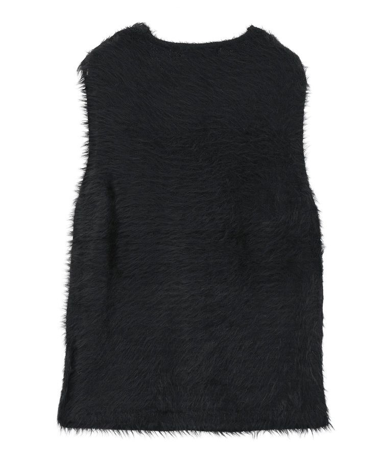 Green Parks「・Petit Fleur シャギーニットベスト」|ベスト・ジレ|