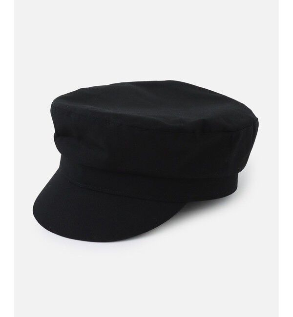 LOULOU WILLOUGHBY「【LOULOU WILLOUGHBY】コットンキャスケット」|キャップ・キャスケット|ブラック