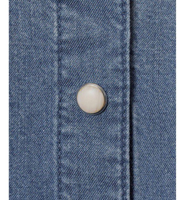 allureville「デニムボウブラウス」|シャツ・ブラウス|