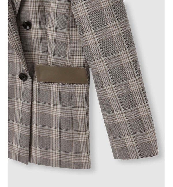 allureville「TRストレッチダブルジャケット」|テーラードジャケット|