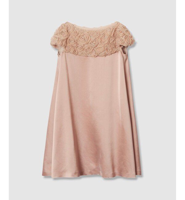 LOULOU WILLOUGHBY「【LOULOU WILLOUGHBY】チュールローズワンピース」|ワンピース|