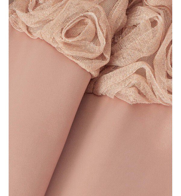 LOULOU WILLOUGHBY「【LOULOU WILLOUGHBY】チュールローズワンピース」|ワンピース|