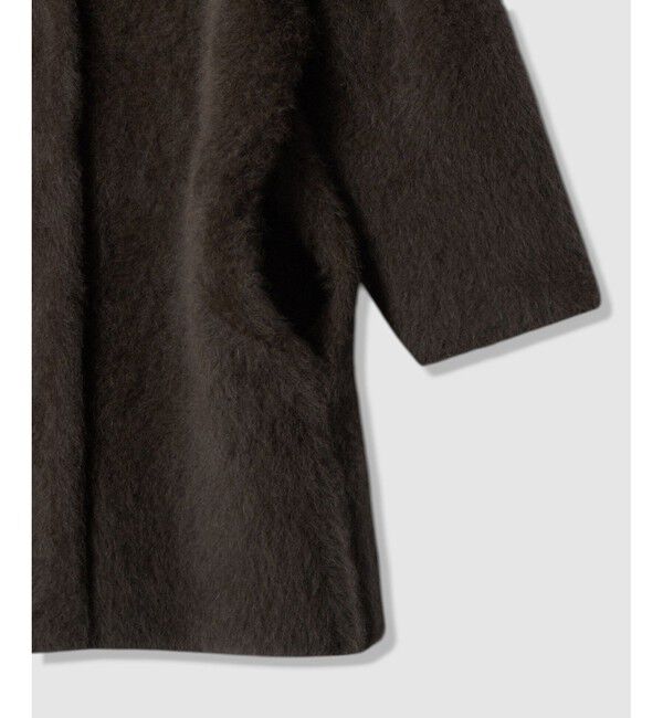 allureville「シアリングニットコーディガン」|ダッフルコート|