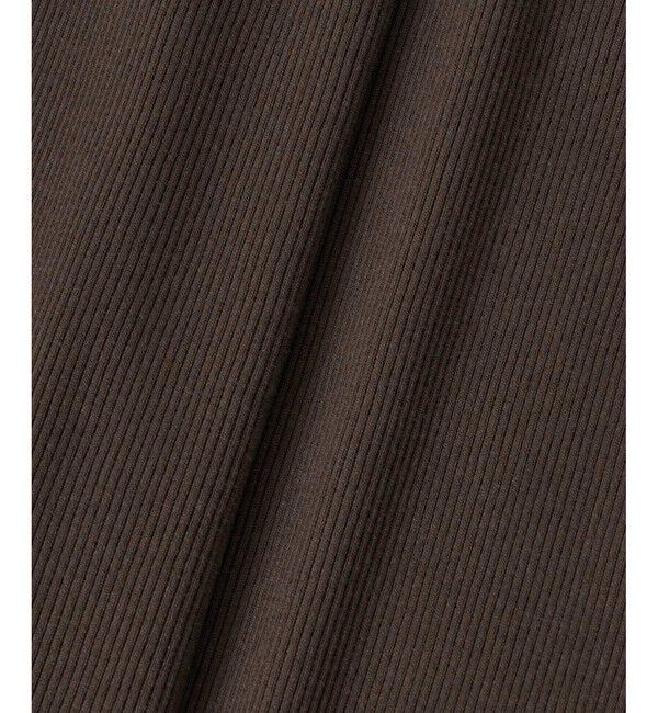 allureville「テレコ3/4スリーブボートネックプルオーバー」|Tシャツ・カットソー|