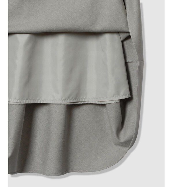 allureville「サキソニーベルテッドナロースカート」|スカート|