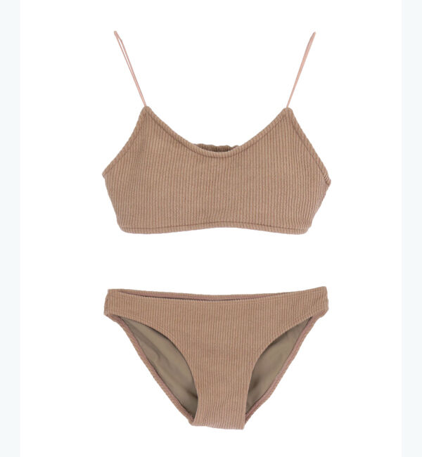 SEA DRESS「リブニットシンプルデザインビキニ/水着」|ビキニ|