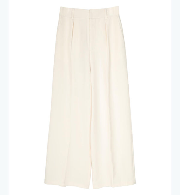 ur's「ワンタックカラーワイドパンツ」|スラックス|