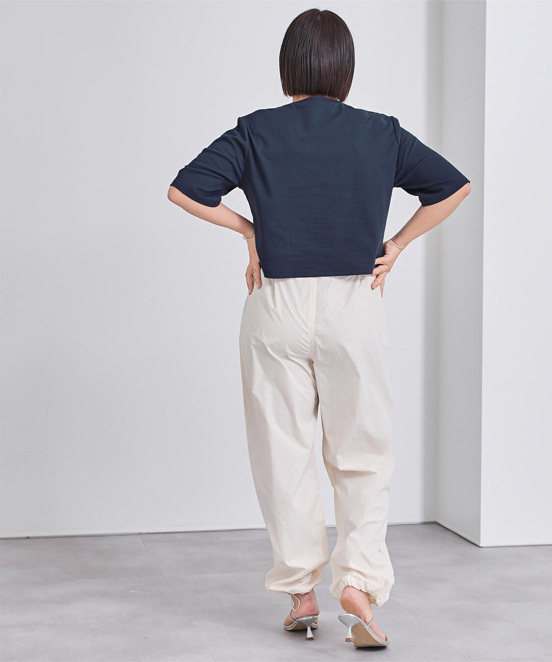 ur's「汗染み防止クロップドTシャツ」|Tシャツ・カットソー|