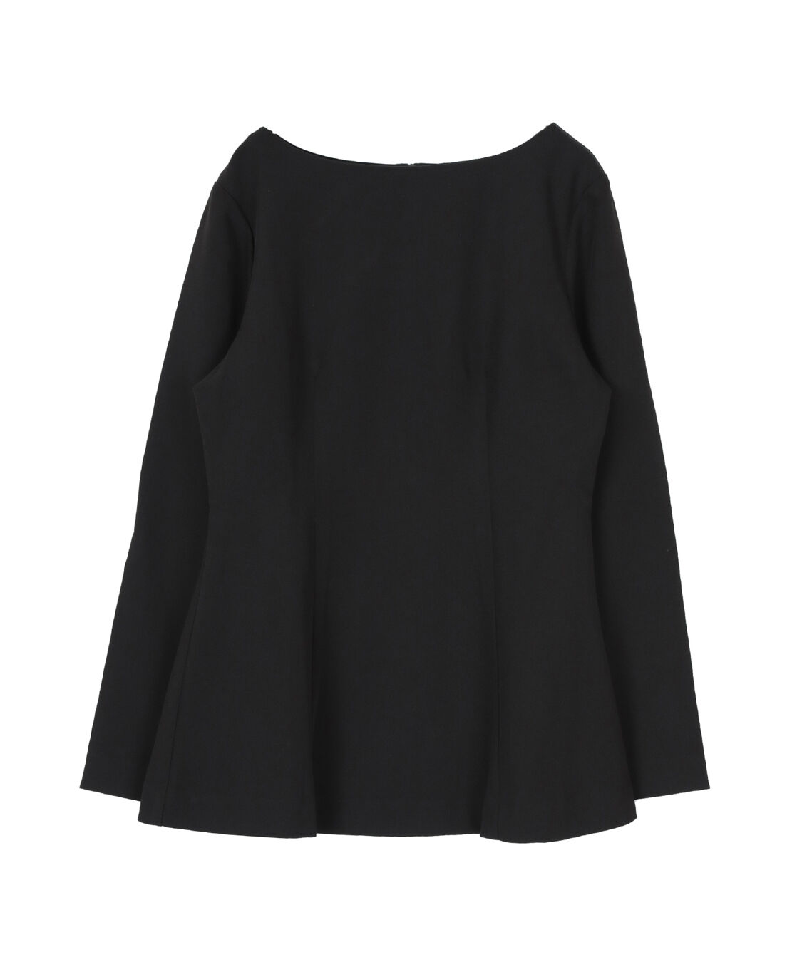 ur's「【小林有里さんコラボアイテム】ボートネックペプラムブラウス」|シャツ・ブラウス|