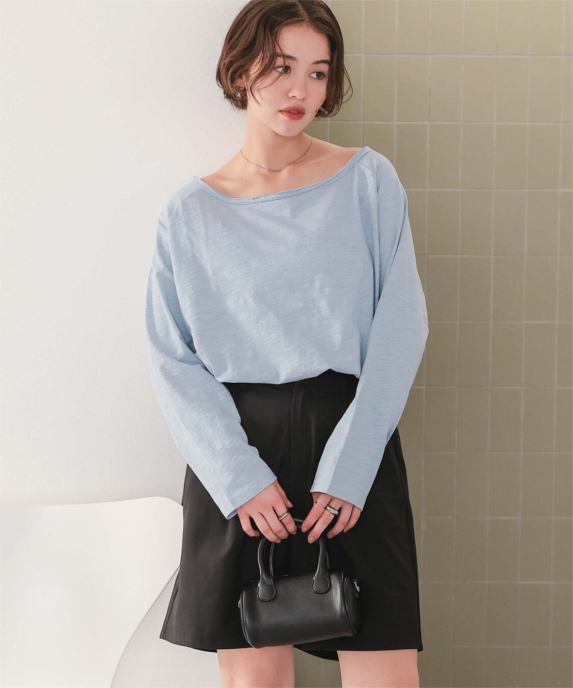 titivate「ルーズロングスリーブカットソー」|Tシャツ・カットソー|