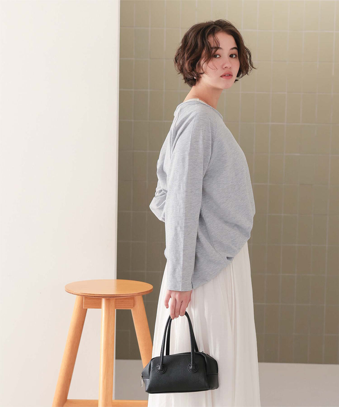 titivate「ルーズロングスリーブカットソー」|Tシャツ・カットソー|