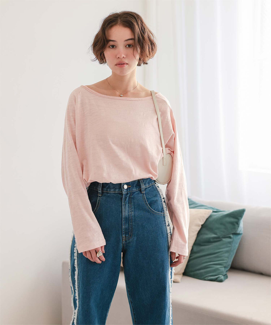 titivate「ルーズロングスリーブカットソー」|Tシャツ・カットソー|