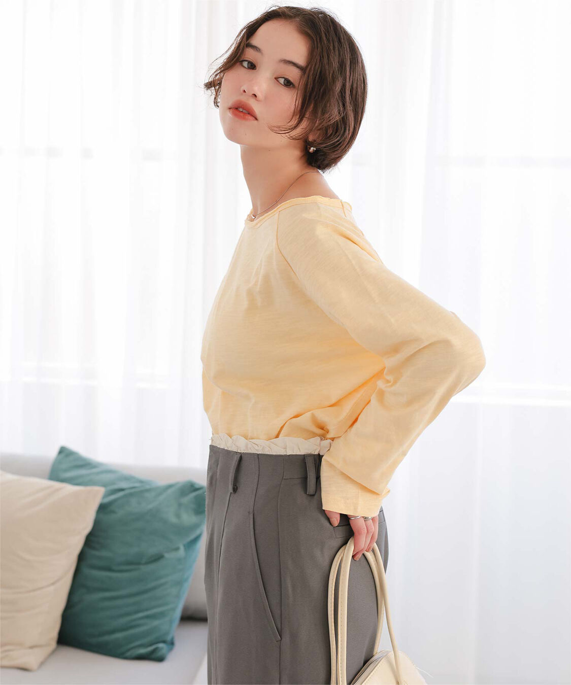 titivate「ルーズロングスリーブカットソー」|Tシャツ・カットソー|