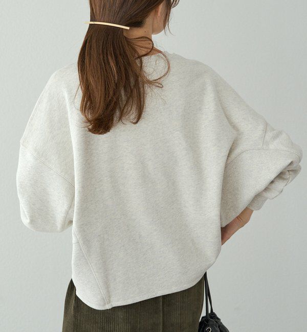  「サイドリブスウェットプルオーバー」|プルオーバー|