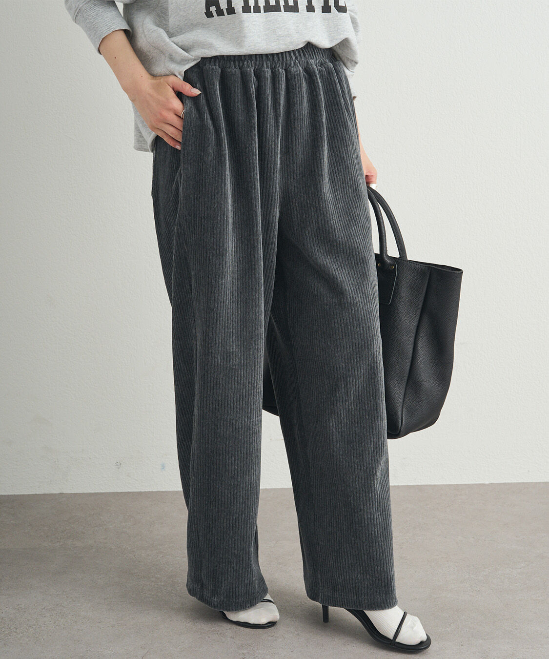  「ストレッチコールイージーパンツ」|その他|