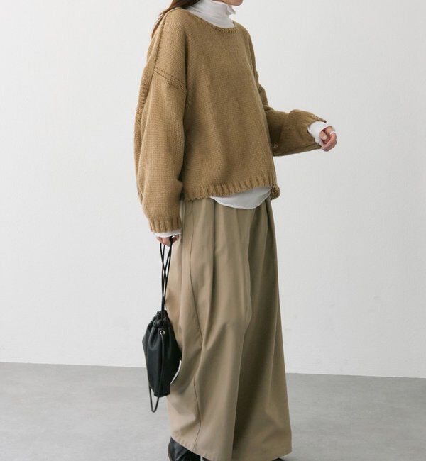  「3Gドロップ天竺ニットプルオーバー」|プルオーバー|