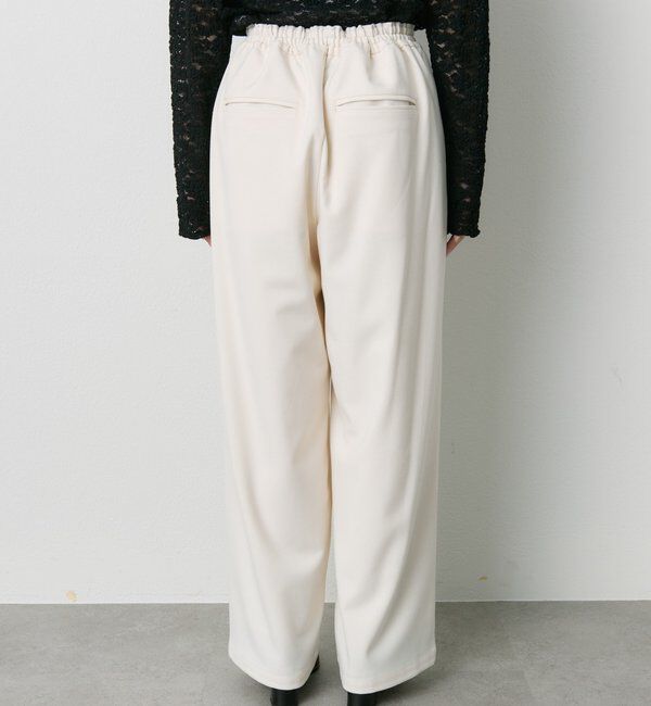  「ウール混ウエストゴムツータックパンツ」|その他|