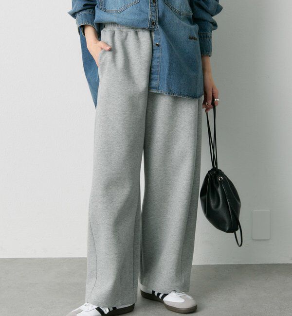  「スムースボンディングスウェットパンツ」|その他|グレー