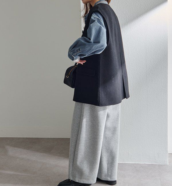  「スムースボンディングスウェットパンツ」|その他|