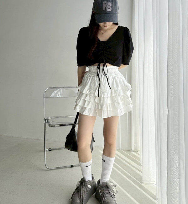  「0151130070【再入荷】リボンカスタムスニーカー」|その他|