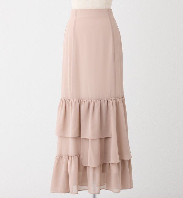  「ロングティアードスカート」|スカート|